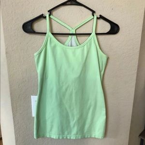 NWOT! Lululemon Light Green Y Yoga Tank - Size 4